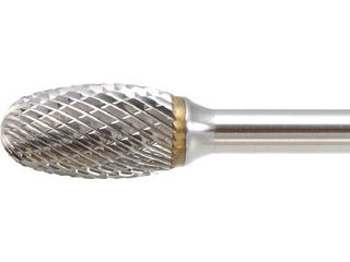 TRUSCO/トラスコ中山 超硬バー タマゴ型 Φ12.7X刃長22X軸6 ロング ダブル TB6C127L150の通販は 5,366円