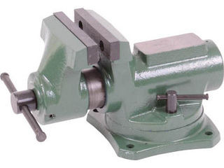 TRUSCO トラスコ中山 回転台付バイス(軽作業用) 100mm TRV-100の通販は