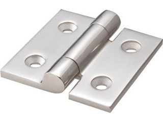 TRUSCO トラスコ中山 ステンレス製重量平型蝶番 全長65mm (1個=1袋) TLS-65Fの通販は