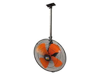 TRUSCO/トラスコ中山 全閉式アルミハネ工場扇 ゼフィール ハンガータイプ(ブラック) TFZPA-45H-BKの通販は