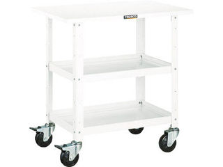 TRUSCO/トラスコ中山 【代引不可】バーディワゴン 600X400 天板付 ヤンググリーン BDW-962T-YGの通販は 26,226円