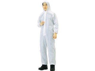 TRUSCO/トラスコ中山 【時間帯指定不可】まとめ買い 不織布使い捨て保護服LLサイズ (40着入) TPC-LL-40の通販は