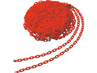 TRUSCO/トラスコ中山 プラチェーン 6MMX30M レッド TPC-6Rの通販は