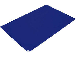 TRUSCO/トラスコ中山 【代引不可】粘着クリーンマット 600X450MM ブルー (20枚入) CM6045-20B