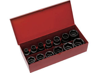 TRUSCO トラスコ中山 インパクト用ソケット13個組セット 差込角12.7mm T4-13SET
