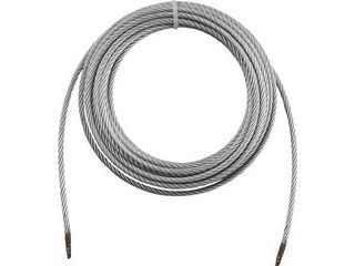 TRUSCO トラスコ中山 手動ウインチ用ワイヤーΦ9×20M用(切りっ放し) WW9-20の通販は