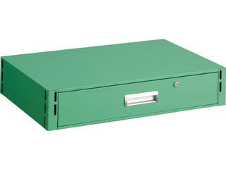 TRUSCO/トラスコ中山 イーグル バーディワゴン用深型1段引出 750X500 ヤンググリーン EGW-75Y-YGの通販は