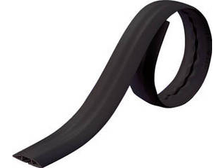 TRUSCO/トラスコ中山 ソフトケーブルプロテクター 10XW50.8X10Mブラック TSRD10X5010-BKの通販は 6,852円