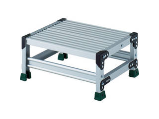 TRUSCO トラスコ中山 アルミ合金製作業台 1段 高さ0.25m 天板500×400 TSF-1525