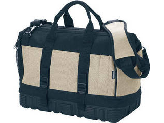 TRUSCO/トラスコ中山 ツールバッグ 390X210X300 22ポケット ブラック色 TTB-400R-BKの通販は 6,732円