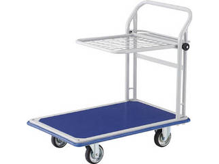 TRUSCO/トラスコ中山 【代引不可】プレス製台車 ドンキーカート 固定式簡易2段 915×615 3024N