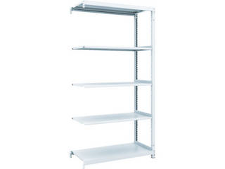 TRUSCO/トラスコ中山 【代引不可】M1軽量棚900X420XH1800 4段 連結 M1-6344Bの通販は 17,160円