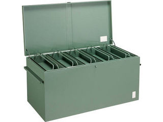 TRUSCO/トラスコ中山 【代引不可】大型車載用工具箱 中皿付 1200X600X600 F-1260の通販は