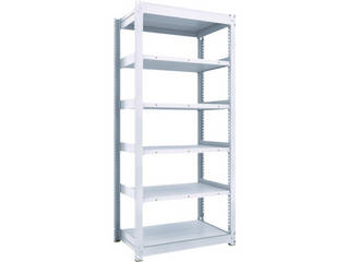 TRUSCO/トラスコ中山 【代引不可】TUG型中量棚300kg 単体 1555X776XH2100 6段 TUG300-75J-6の通販は 43,197円