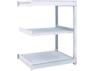 TRUSCO/トラスコ中山 【代引不可】TUG型中量棚450kg 連結 1800X626XH1200 3段 TUG450-46L-3Bの通販は