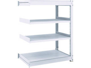 TRUSCO/トラスコ中山 【代引不可】TUG型中量棚300kg 連結 900X926XH1200 4段 TUG300-43Z-4Bの通販は