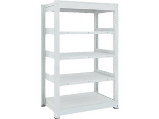 TRUSCO/トラスコ中山 【代引不可】TUG型中量棚450kg 単体 1255X476XH1500 5段 TUG450-54S-5の通販は