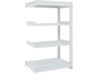 TRUSCO/トラスコ中山 【代引不可】TUG型中量棚450kg 連結 1800X476XH1500 4段 TUG450-56S-4Bの通販は