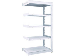 TRUSCO/トラスコ中山 【代引不可】TUG型中量棚450kg 連結 1500X476XH1800 5段 TUG450-65S-5B