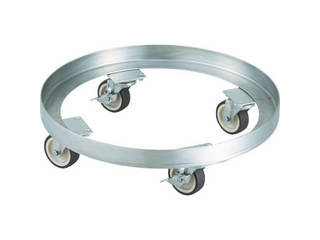 TRUSCO/トラスコ中山 【代引不可】SUS304 A型ドラム缶台車 200L ステン金具 NU車輪 SDA-200-SNUの通販は