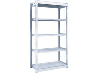 TRUSCO/トラスコ中山 【代引不可】TUG型軽中量棚200kg単体 940X624XH1800 5段 TUG200-63L-5の通販は