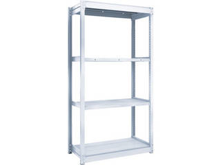 TRUSCO/トラスコ中山 【代引不可】TUG型軽中量棚200kg単体 1240X474XH1800 4段 TUG200-64S-4