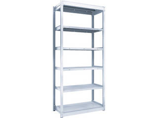 TRUSCO/トラスコ中山 【代引不可】TUG型軽中量棚200kg単体 1240X624XH2100 6段 TUG200-74L-6の通販は