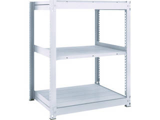 TRUSCO/トラスコ中山 【代引不可】TUG型中量棚300kg 単体 1855X776XH1200 3段 TUG300-46J-3の通販は