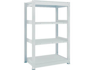 TRUSCO/トラスコ中山 【代引不可】TUG型中量棚300kg 単体 955X626XH1500 4段 TUG300-53L-4の通販は