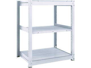 TRUSCO/トラスコ中山 【代引不可】TUG型中量棚600kg 単体型 955X926XH1200 3段 TUG600-43Z-3の通販は