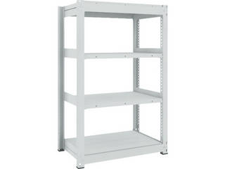 TRUSCO/トラスコ中山 【代引不可】TUG型中量棚600kg 単体 1555X626XH1500 4段 TUG600-55L-4の通販は 30,573円