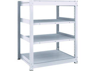 TRUSCO/トラスコ中山 【代引不可】TUG型中量棚300kg 単体 1855X476XH1200 4段 TUG300-46S-4の通販は