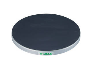 TRUSCO/トラスコ中山 回転台 100Kg型 Φ300 ゴムマット張り天板 TC30-10Gの通販は