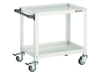 TRUSCO/トラスコ中山 バーディワゴン 600X400XH600 ウレタン車輪 ホワイト BDW-662U-W