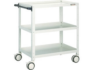 TRUSCO 小型物品棚 バーディワゴン固定型 600X400 3段 ヤンググリーン BDWR963YG 物流 保管用品 物流 保管用品 ツールワゴン スチール製ワゴン 代引不可 トラスコ中山 TRUSCO 小型物品棚 バーディワゴン固定型 600X400 天板付