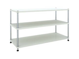 TRUSCO/トラスコ中山 【代引不可】フェニックスラック 1500X600 3段 ホワイト PER-3563-Wの通販は
