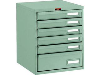 TRUSCO/トラスコ中山 卓上ツールケース 6段 264X327XH327 T-L1S5の通販は