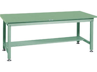 TRUSCO/トラスコ中山 【代引不可】SHW型作業台 1500X750XH740 緑 SHW-1500GN 54,626円