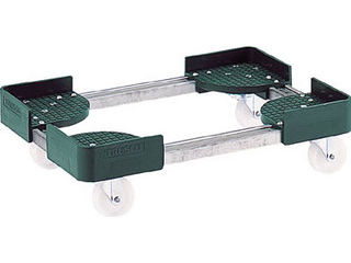 TRUSCO/トラスコ中山 伸縮式コンテナ台車 内寸300-400X400-500 スチール製 FCD-3040