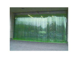 TRUSCO/トラスコ中山 【代引不可】ストリップドアシートセット 静電透明 厚み3mm幅300mm 取付間口4m×高さ4m TS330-1R-4040Sの通販は