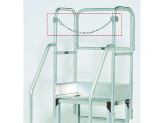 TRUSCO/トラスコ中山 TSF作業台専用端部感知チェーン 正面幅600mm用 TSF-KC6の通販は