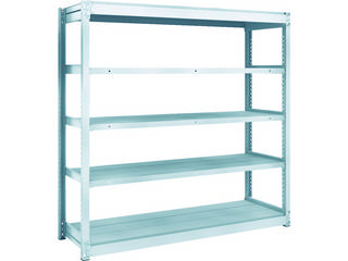 TRUSCO/トラスコ中山 【代引不可】TUG型軽量棚100kg単体 1540×474×H1500 5段 TUG100-55S-5の通販は