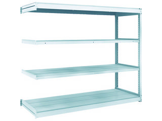 TRUSCO/トラスコ中山 【代引不可】TUG型軽量棚100kg連結 1840×624×H1500 4段 TUG100-56L-4Bの通販は 37,015円