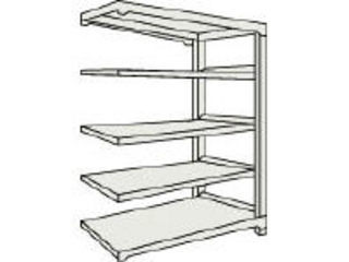 TRUSCO/トラスコ中山 【代引不可】M2型軽中量棚 1160X300XH2100 5段 連結 ネオグレー M2-7435BNGの通販は