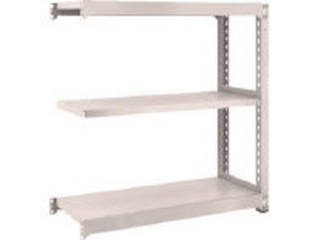 TRUSCO/トラスコ中山 【代引不可】M5型中量棚 1500X571XH1200 3段 連結 ネオグレー M5-4563BNGの通販は