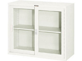 TRUSCO/トラスコ中山 【代引不可】スタンダード書庫(A4判D400)ガラス引違W880XH750 FJG40-G7の通販は