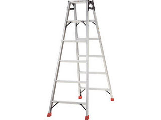 TRUSCO/トラスコ中山 【代引不可】はしご兼用脚立 アルミ合金製脚カバー付 高さ1.69m TPRK-180