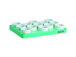 TRUSCO/トラスコ中山 フェニックスワゴン 棚板 600X400 HSK100 BT50 NT50兼用 ヤンググリーン PEW-TL64D-YGの通販は安全・保護用品