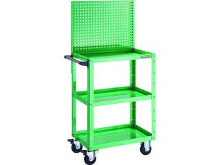 TRUSCO/トラスコ中山 【代引不可】イーグルワゴン 上部パンチングパネル 600×400×1330 EGW-P963-YGの通販は