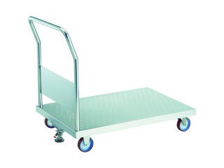TRUSCO/トラスコ中山 【代引不可】オールステン台車 エンボス天板 900X600X850 ストッパー付 AS-EM2-100NU-Sの通販は台車・リヤカー
